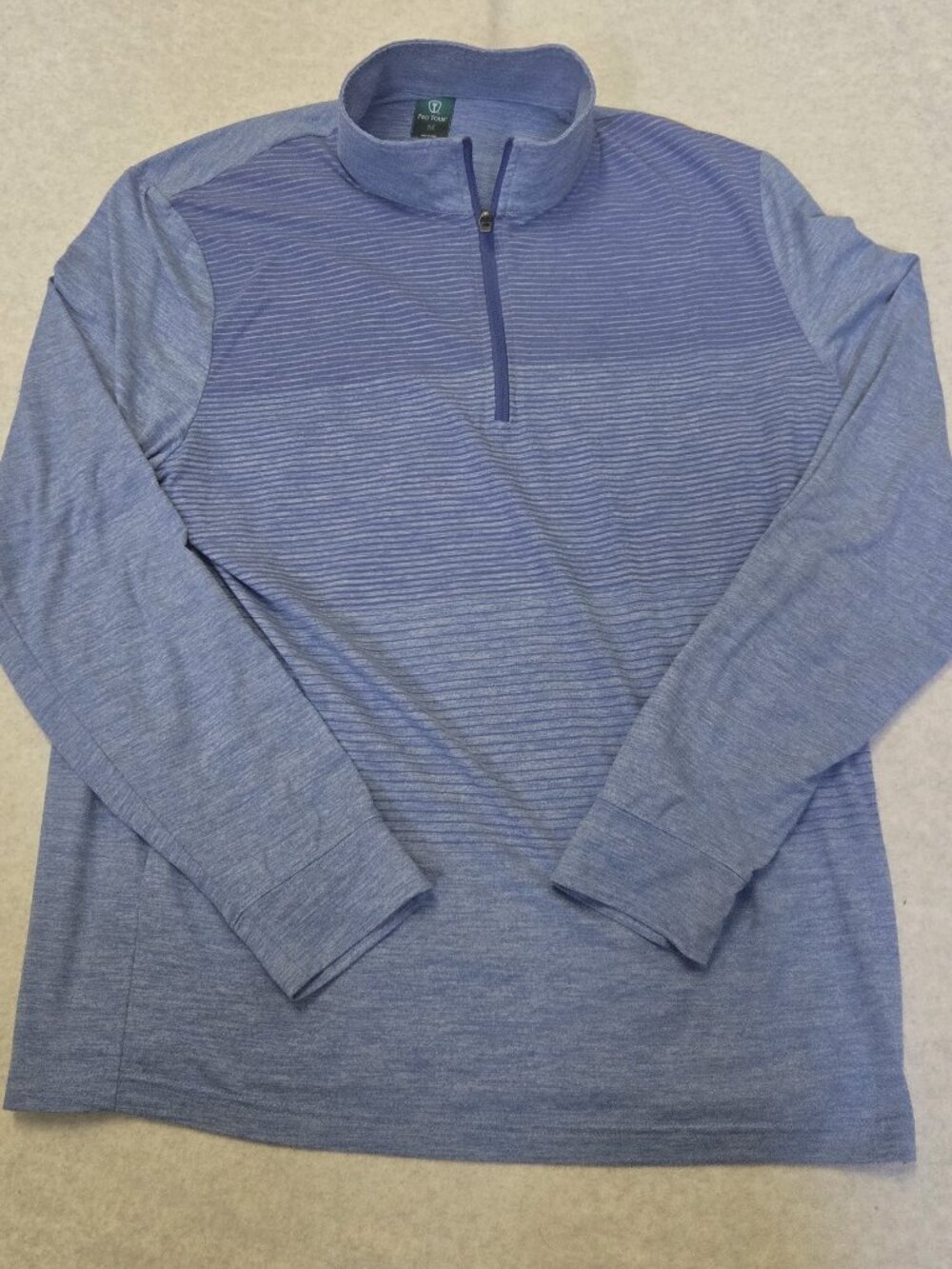 Pro Tour Men's Golf Sweater Medium Heather Blue